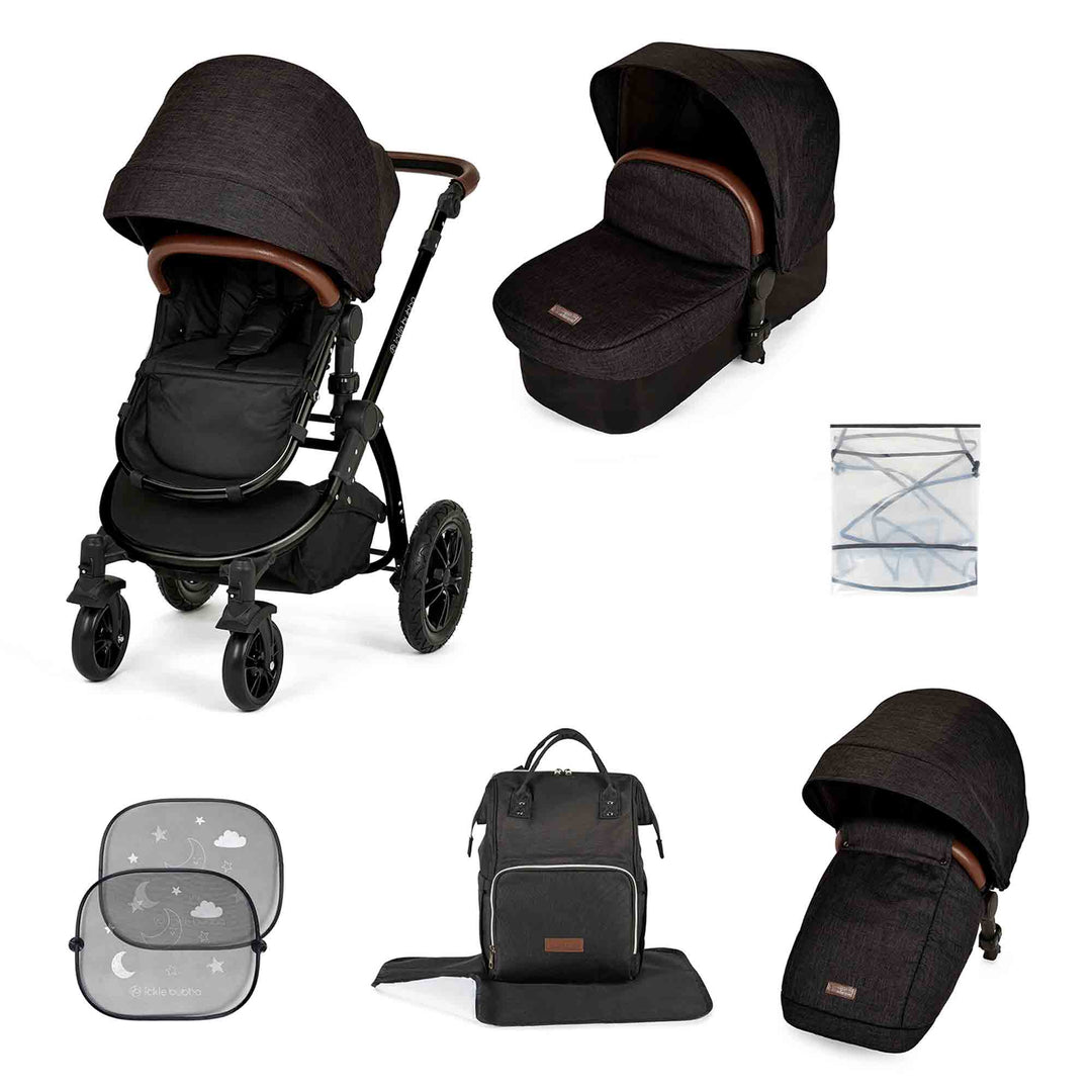 Stomp All-in-One Four-Wheel Pram | Ickle Bubba Australia – Ickle Bubba AU